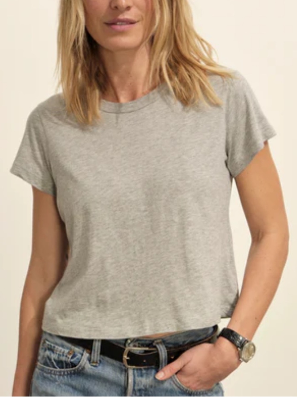 Buck mason boxy pima tee